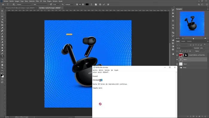 Agrupar las capas del producto.