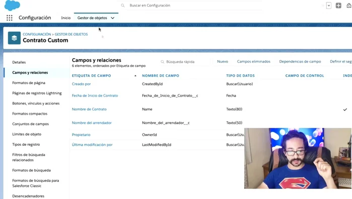 Guardar y finalizar la creación de la aplicación.