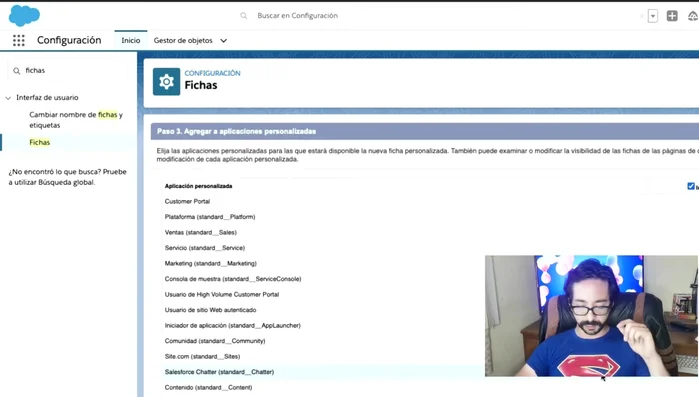 Guardar los cambios de la ficha.