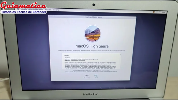 Seleccionar la unidad de disco duro e iniciar el proceso de instalación.