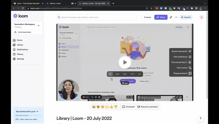 Revisar y editar el vídeo.