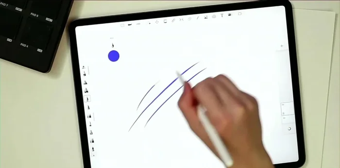 Rotar, aumentar o reducir el tamaño del lienzo con fluidez.