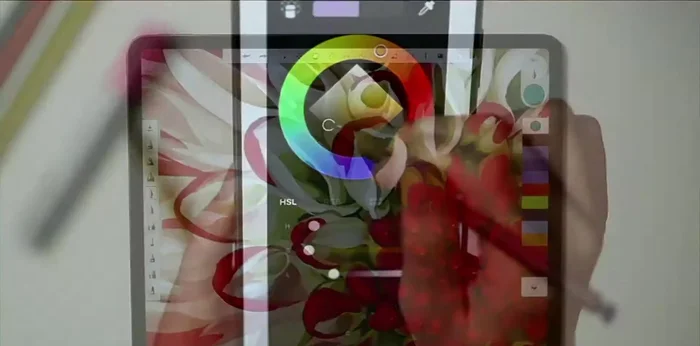 Rotar, aumentar o reducir el tamaño del lienzo con fluidez.