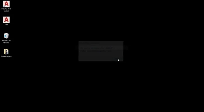 Esperar a que el proceso se complete.