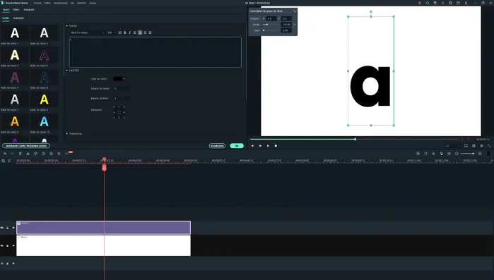 Preparar los elementos visuales de fondo para cada letra. Utilizar imágenes o videos cortos (máximo 15 fotogramas) para cada letra, asegurándose de que el color o la temática complementen la letra.