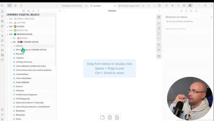 Utilizar 'Canvas' para una visualización global de las notas.