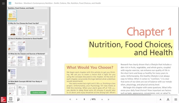 Utiliza las opciones de tamaño de letra (A +/-) en la esquina inferior derecha para personalizar la lectura.
