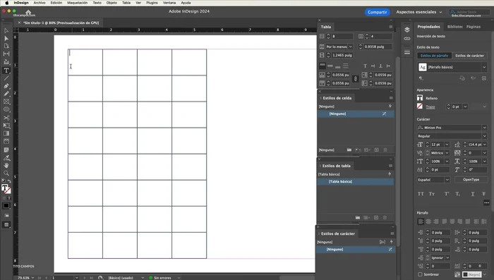 Seleccionar la tabla: Haz doble clic en cualquier celda para seleccionar la tabla completa, o selecciona las filas/columnas individualmente.