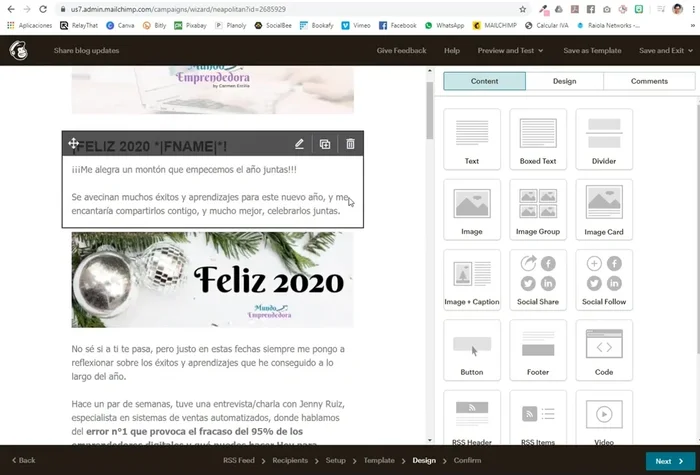 Elimina elementos innecesarios, como botones de redes sociales si no son necesarios.