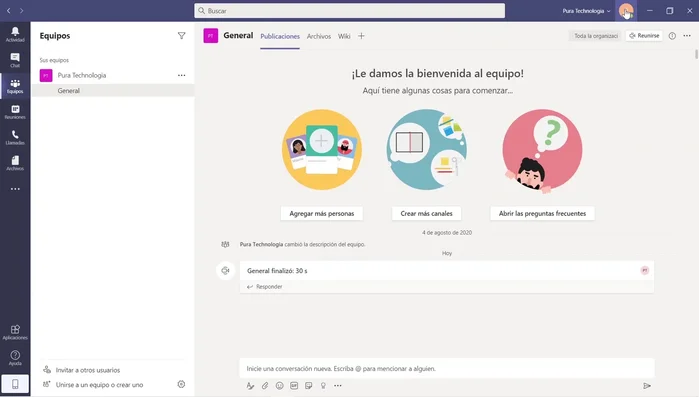 Reinicia Microsoft Teams después de activar la nueva experiencia de reunión.