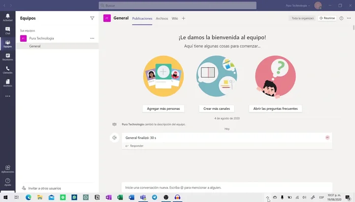 Reinicia Microsoft Teams después de activar la nueva experiencia de reunión.