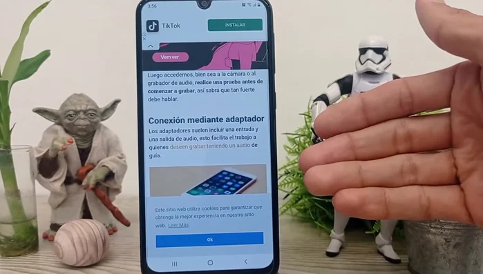 Realiza una prueba de grabación antes de comenzar la grabación principal.
