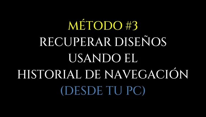 Accede al historial de navegación de tu computadora.