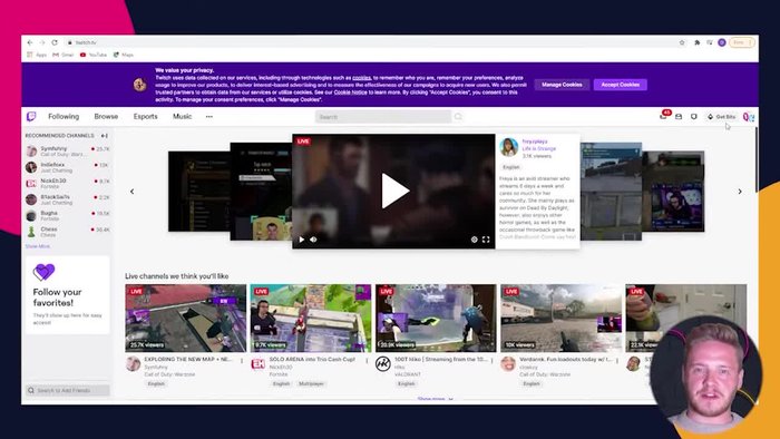 Encuentra la pestaña 'Extensiones' en el menú del lado izquierdo.