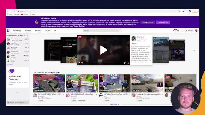 Encuentra la pestaña 'Extensiones' en el menú del lado izquierdo.