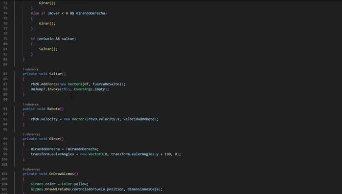 Agregar condicionales al script para controlar cuándo se emiten las partículas (ej: solo cuando el personaje está en el suelo).
