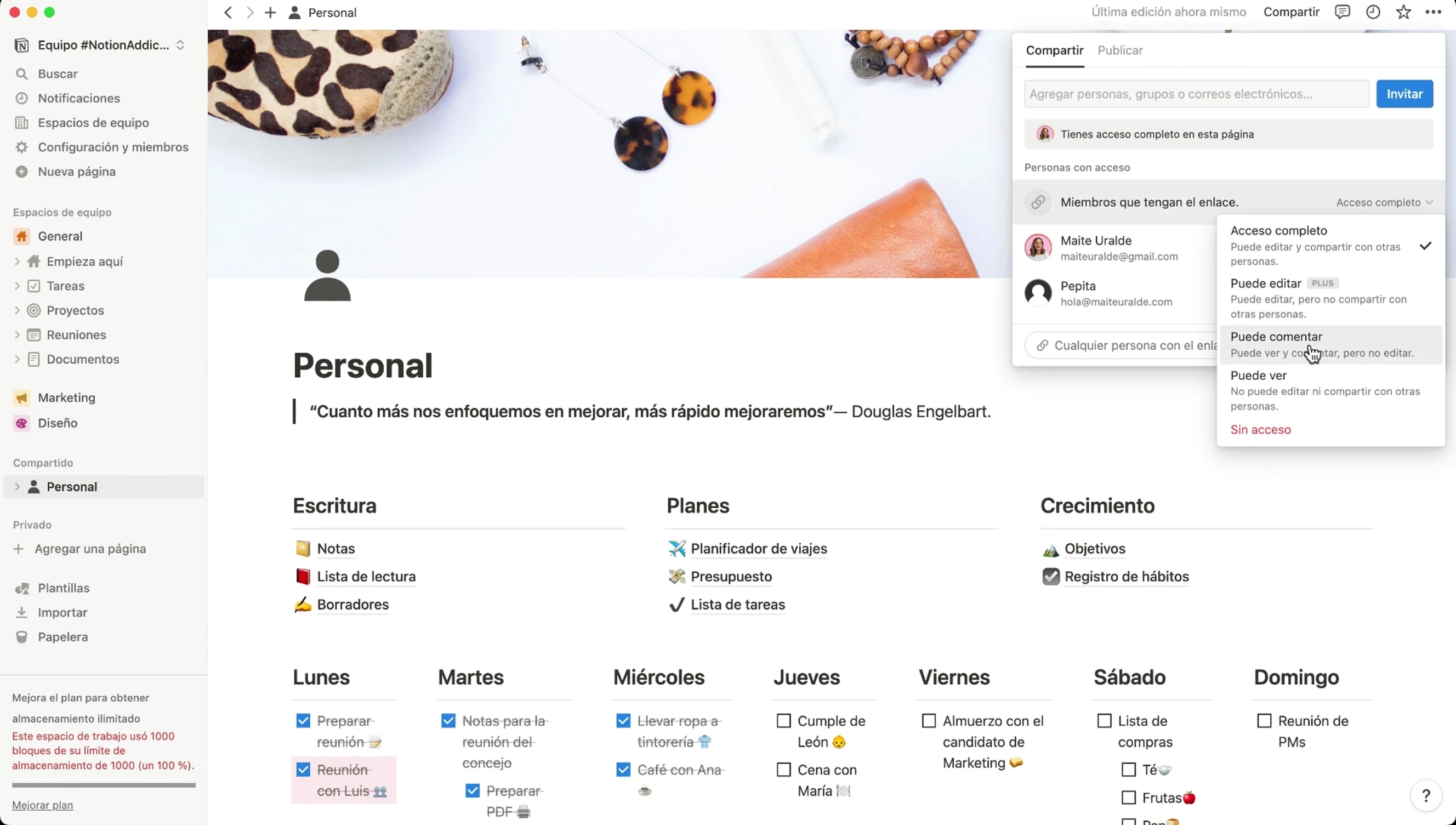 Compartir Páginas y Bases de Datos en Notion: Guía Completa para Equipos e Internet