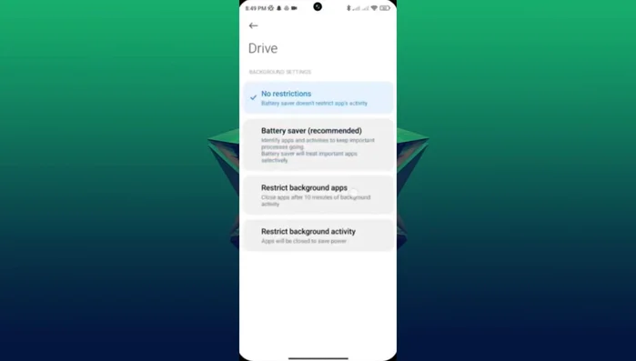 Pulsa 'Borrar datos' y luego 'Borrar todos los datos'.