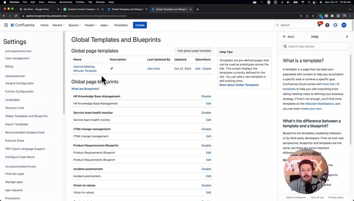Guarda la plantilla.