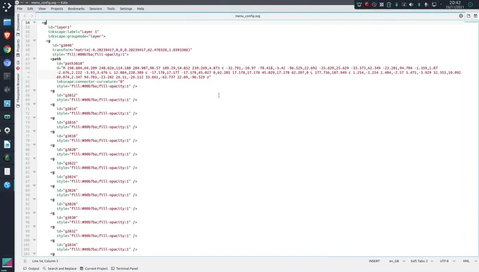 Simplificar el encabezado XML, manteniendo solo lo esencial: declaración XML y codificación UTF-8 (a menos que se usen emojis o fuentes extendidas, en cuyo caso podría ser necesario UTF-16 o UTF-32).
