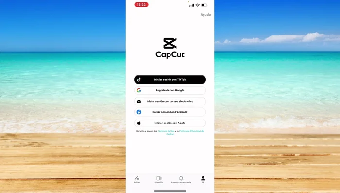 Inicia sesión con tu cuenta de TikTok.
