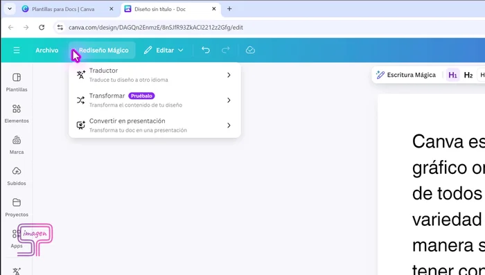 Elige el estilo de presentación que más te guste.