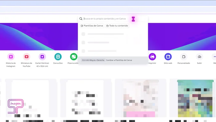 Copia el texto de tu presentación en el documento de Canva.