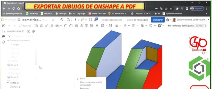 Seleccionar la opción 'Exportar'.