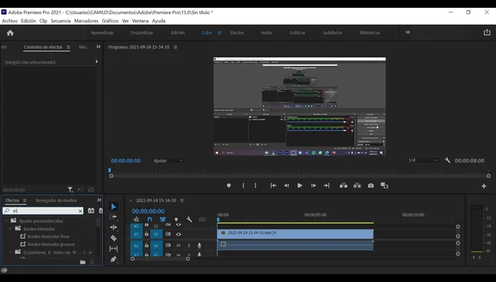 Escribir 'elipse' en la barra de búsqueda y dar clic en 'crear'.