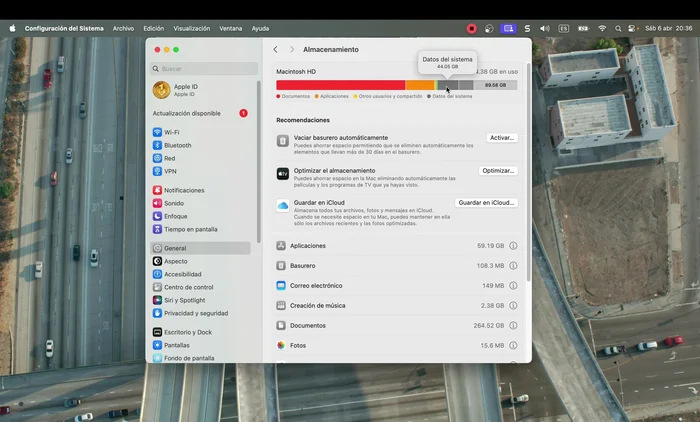 Limpiar la caché del sistema: