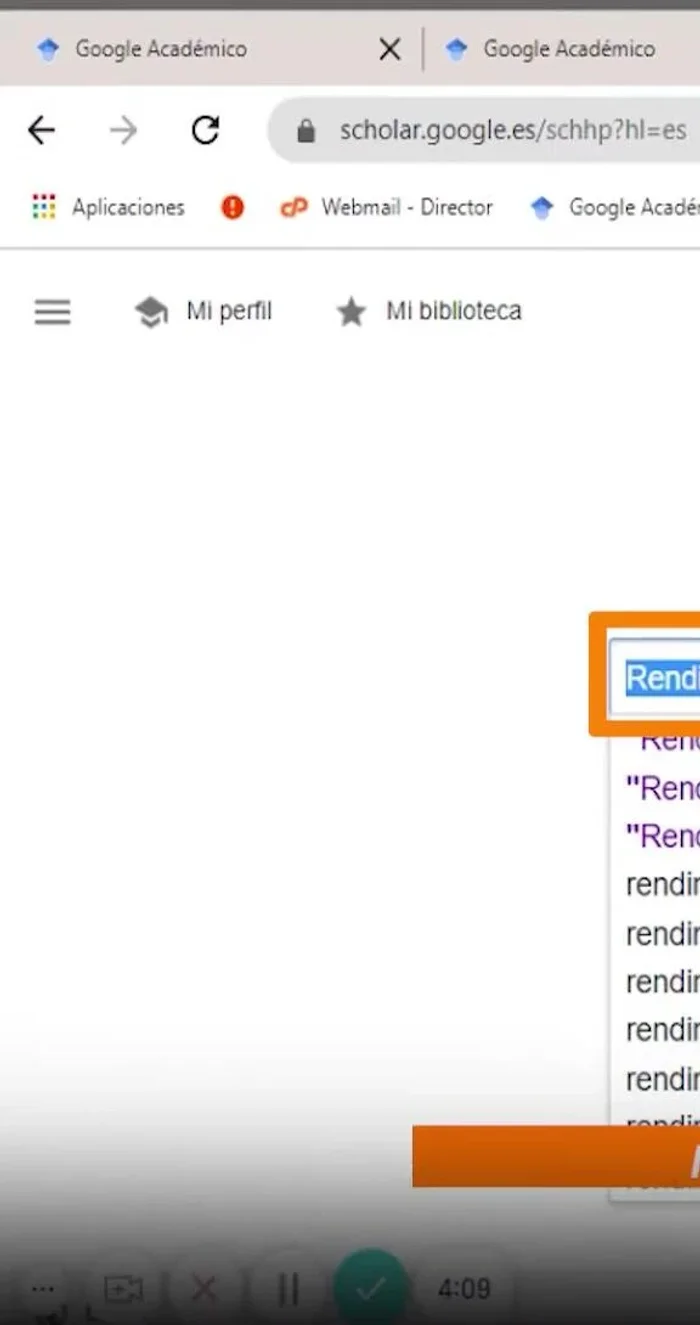 Hacer clic en la lupa.