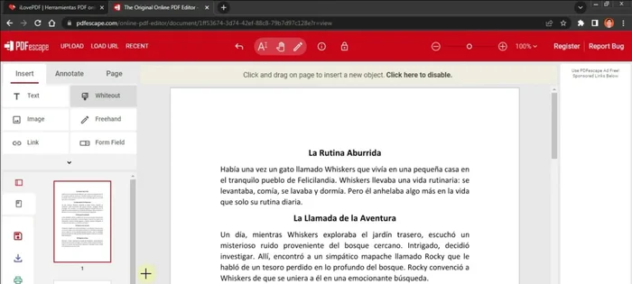 Descargar el archivo PDF modificado.