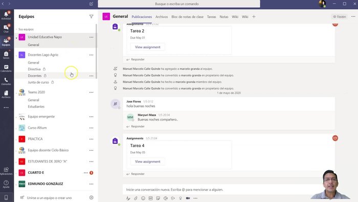 Agregar miembros (opcional): Puedes agregar alumnos y profesores ahora o más tarde, enviando invitaciones con un código o enlace.