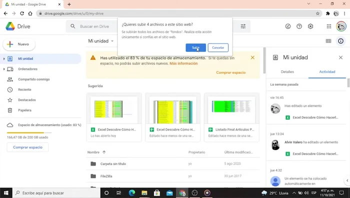 Hacer clic en 'Aceptar'.