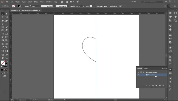 Nombra tu acción (ej: 'Reflejar a la Derecha') y asigna una tecla de acceso rápido (ej: F2).