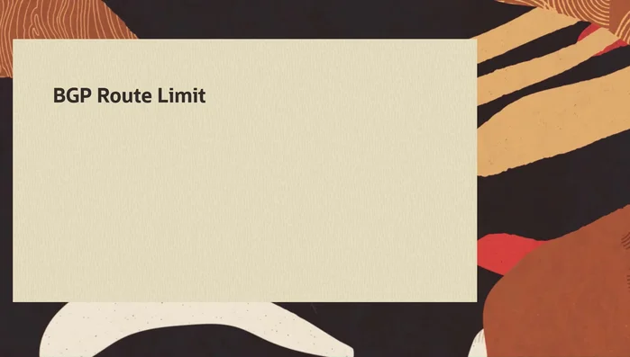 Verifique los límites de ruta BGP de la VPN OCI. Una sesión BGP inactiva podría resultar si se extienden estos límites. Consulte la documentación para más información.