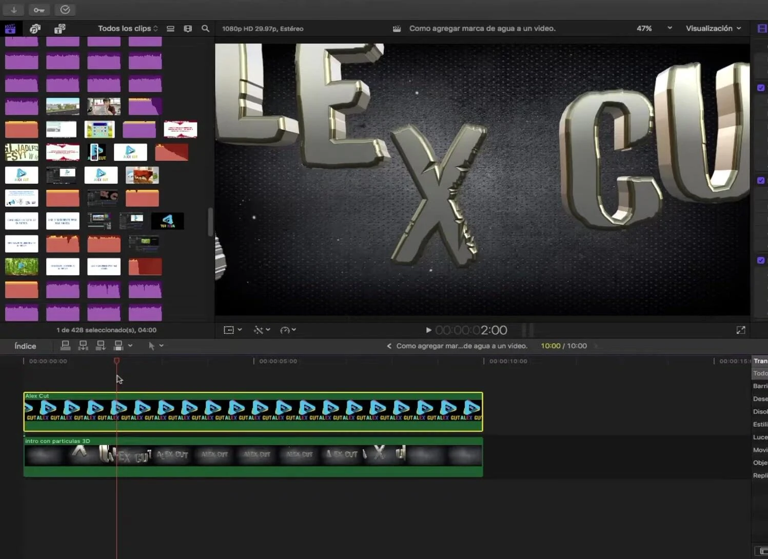 Añadir Marca de Agua a Vídeos: Tutorial Fácil y Rápido con DaVinci Resolve