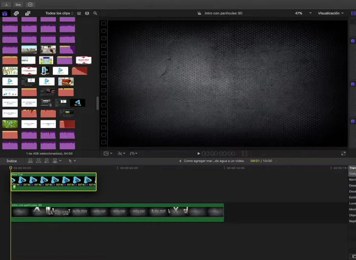 Colocar la marca de agua en una esquina (recomienda esquina inferior derecha o izquierda para no obstruir la visión del contenido principal).