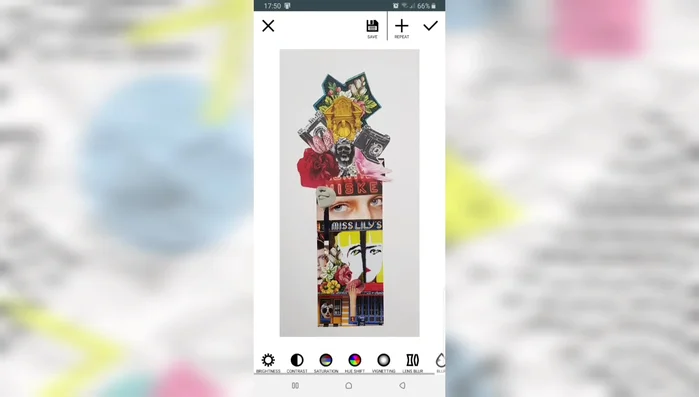 Ajustar el brillo y contraste para resaltar los colores.