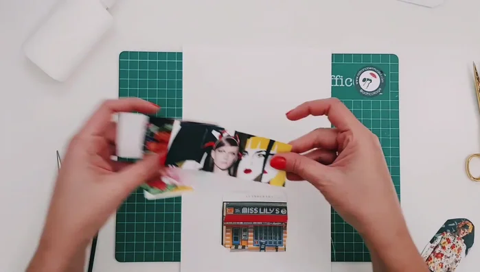 Tomar una fotografía del collage.