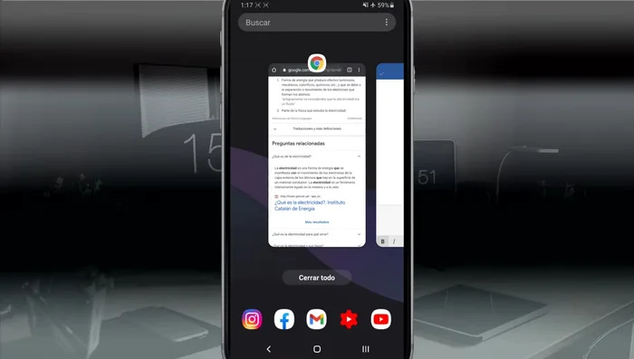 Para justificar el texto, utiliza las opciones de alineación en el menú desplegable.