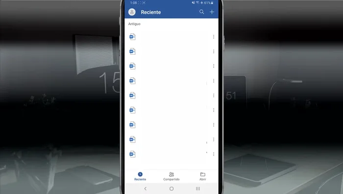 Elige una plantilla. En este ejemplo se usa un documento en blanco.