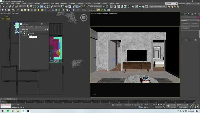 Comienza a grabar la información del State (el círculo blanco).