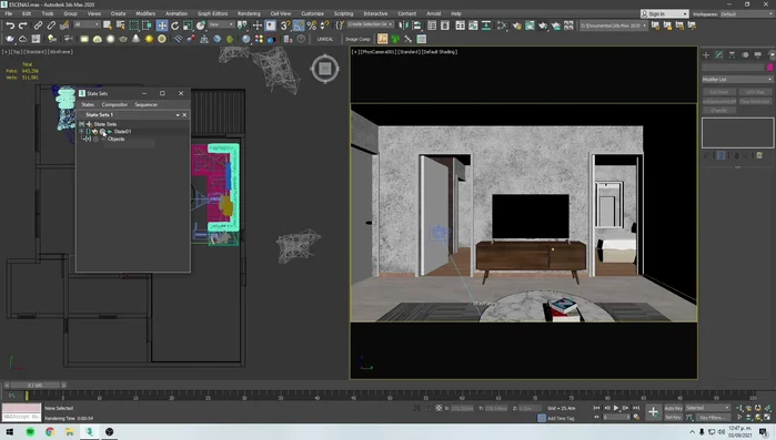 Comienza a grabar la información del State (el círculo blanco).