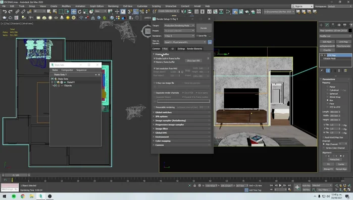 Nombra tus renders (ej: cámara01, cámara02...). Selecciona el formato de imagen deseado.