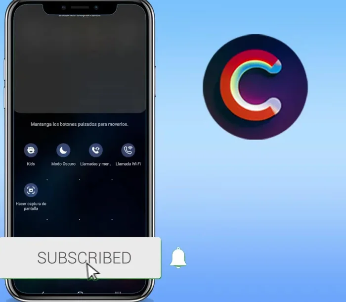 Si aún no la encuentras, presiona en el botón "más", busca la opción y mantenla presionada para moverla al menú principal.