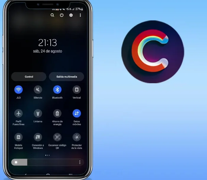 Apunta la cámara hacia el código QR.