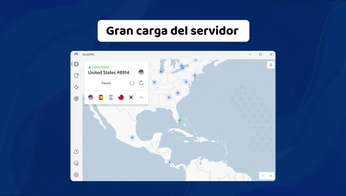 Utiliza el protocolo más rápido (WireGuard): Configura tu VPN para usar el protocolo WireGuard, conocido por su velocidad.