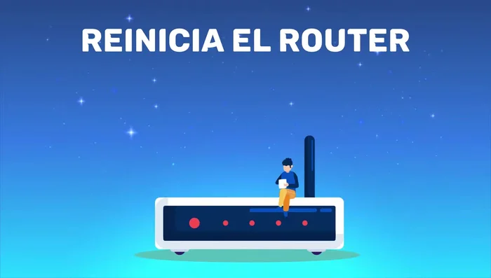 Reinicia tu router: Un simple reinicio puede resolver muchos problemas de conexión.