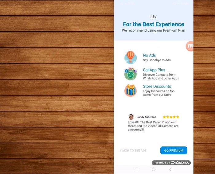 Elige la versión gratuita de la app. (1:13)
